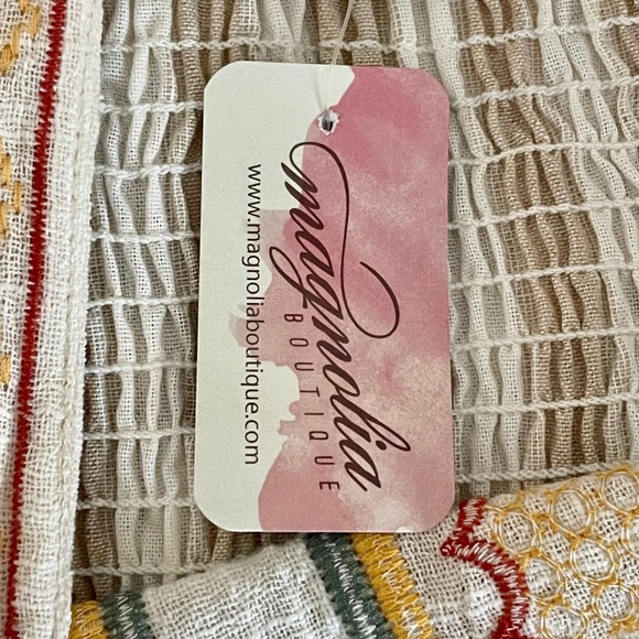 Entro Boho Embroidered Aztec Sleeveless Dress S - Picture 11 of 12